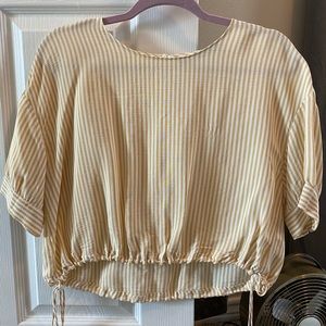 Zara NEW Yellow Blouse